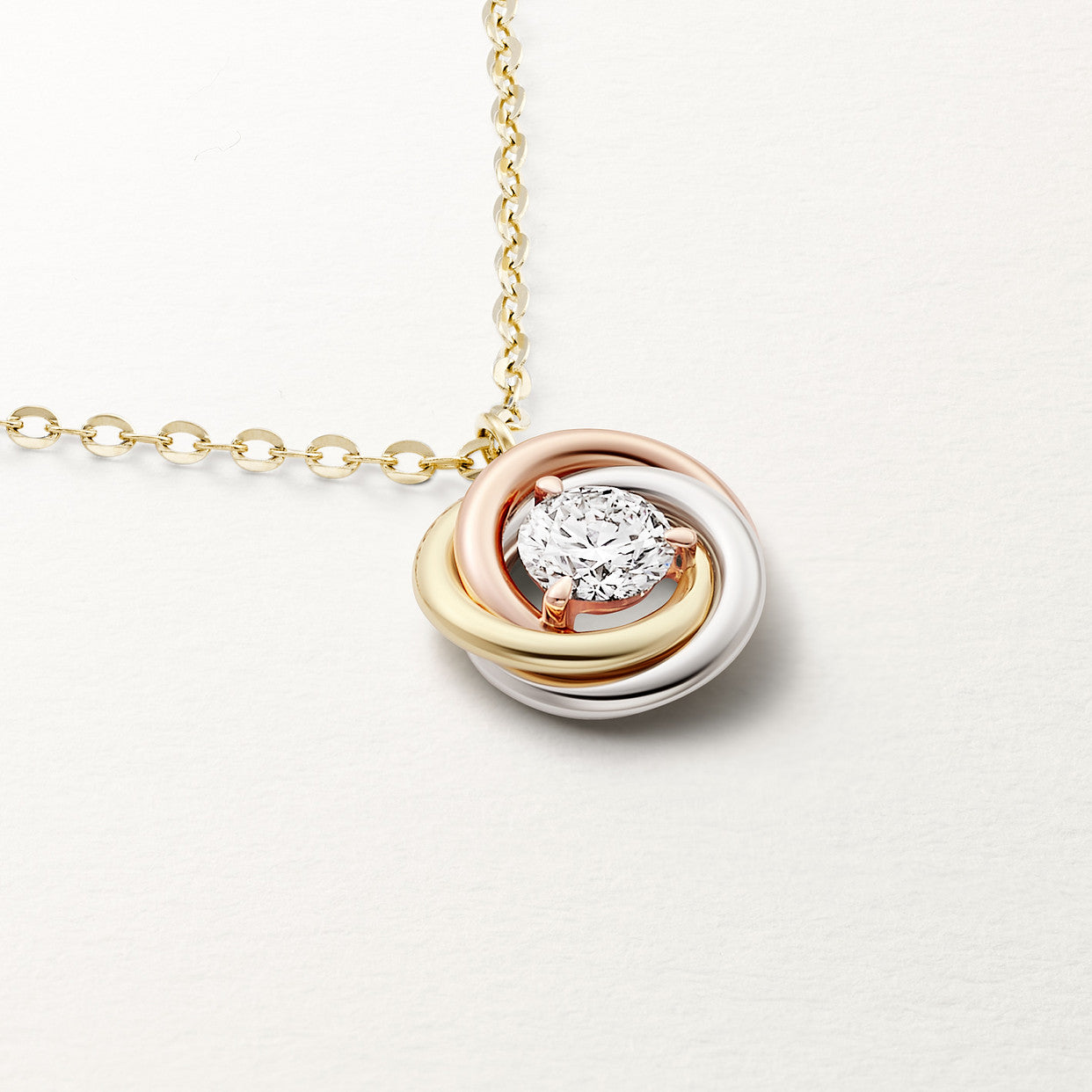 Trinity Diamond Necklace