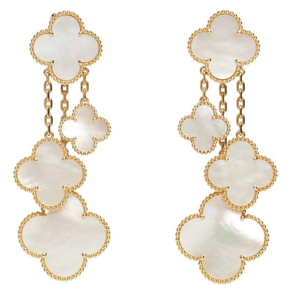 Magic Alhambra Four Motifs Earrings