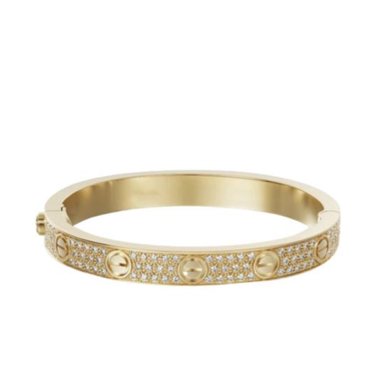 Love Pave Diamonds Bracelet