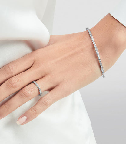 Spiral Pavé Bracelet
