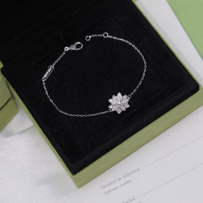Lotus Openwork Bracelet