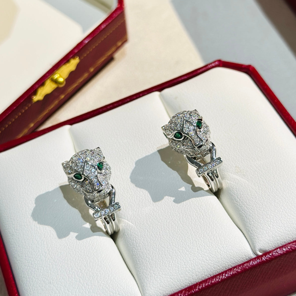 Panthère De Diamond Earrings