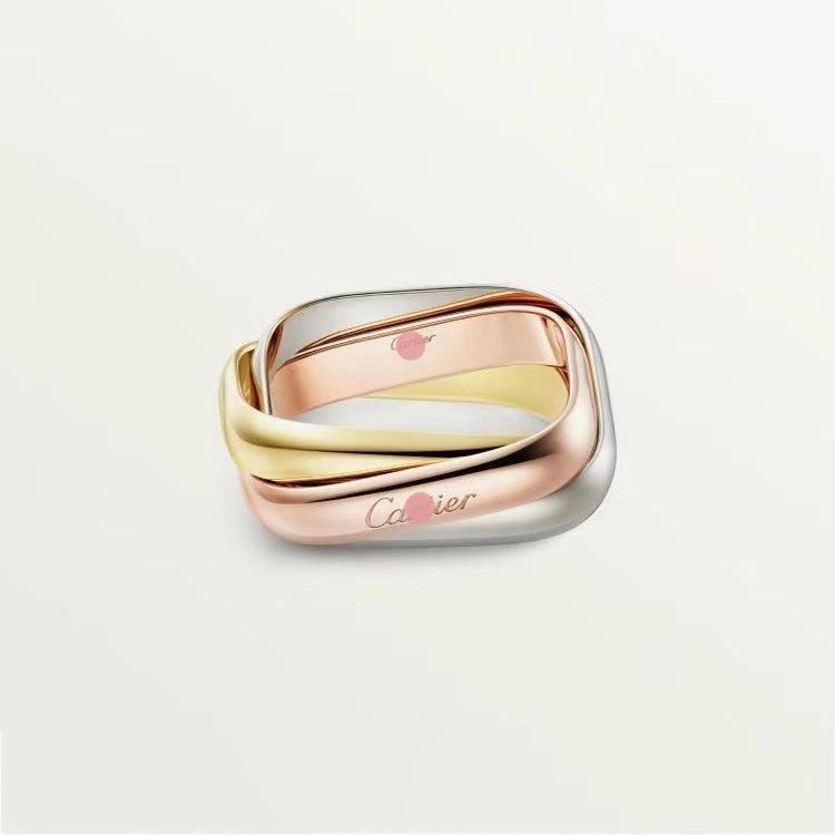 Trinity Cushion Ring