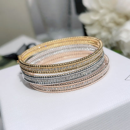 Perlée Diamonds One Row Bracelet