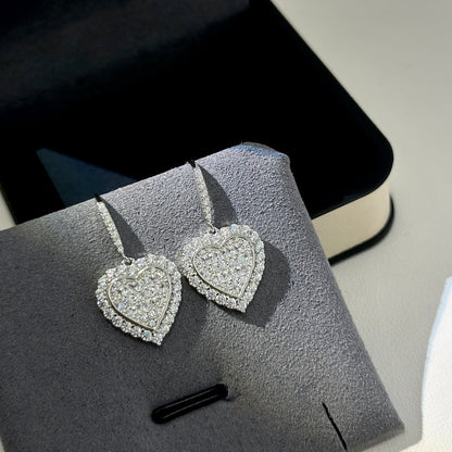 T Heart Diamonds Earrings