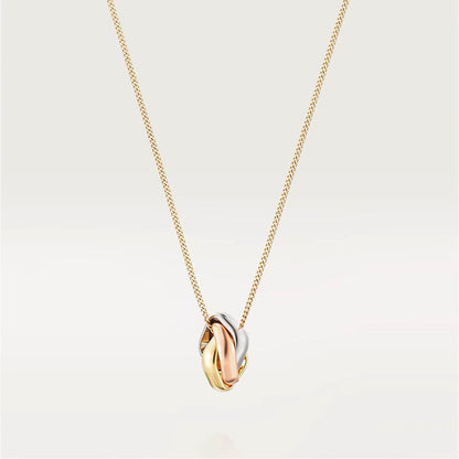 Trinity Cushion Necklace