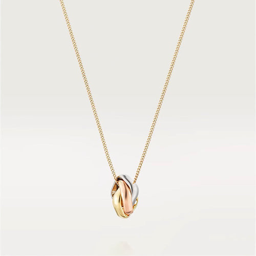 Trinity Cushion Necklace