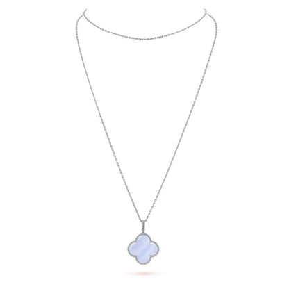 18K Magic Alhambra Purple Necklace