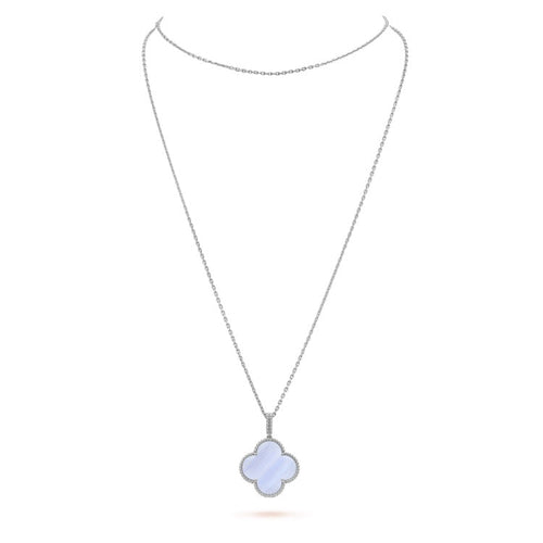 18K Magic Alhambra Purple Necklace