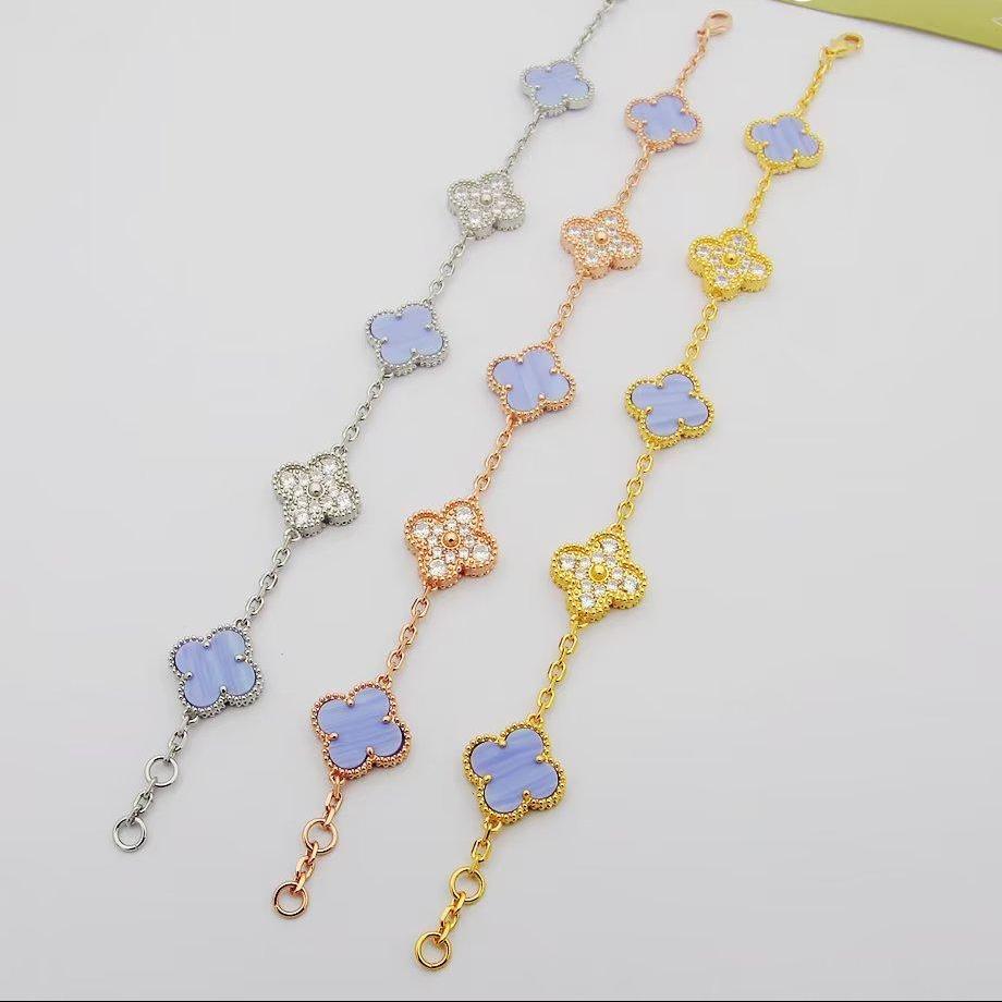 Vintage Alhambra Purple Diamonds Bracelet