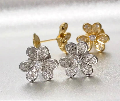 Yellow Gold Frivole Small Model Earrings