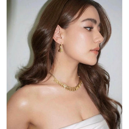 Grain De Café Earrings