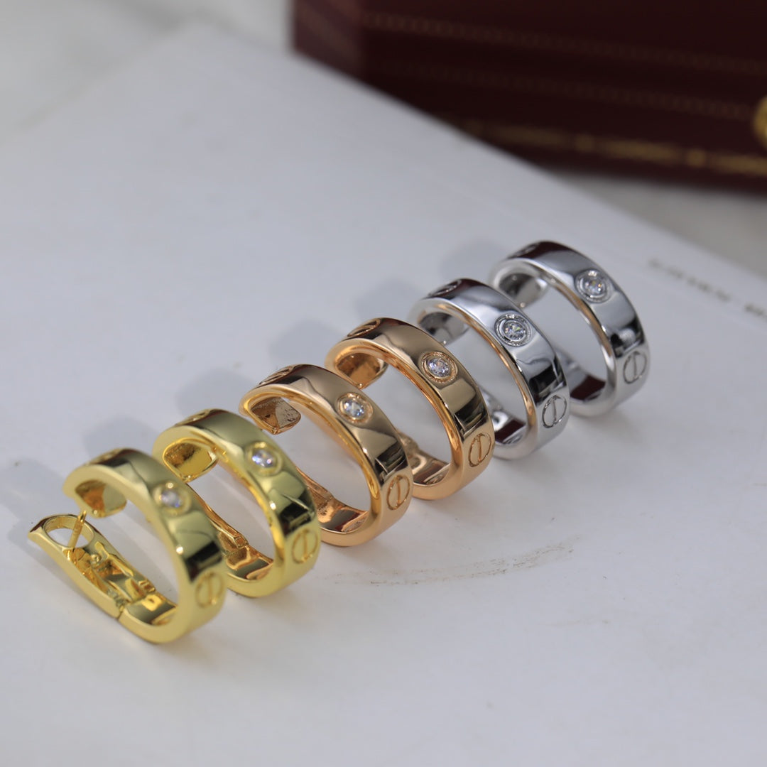 Love 2 Diamonds Earrings