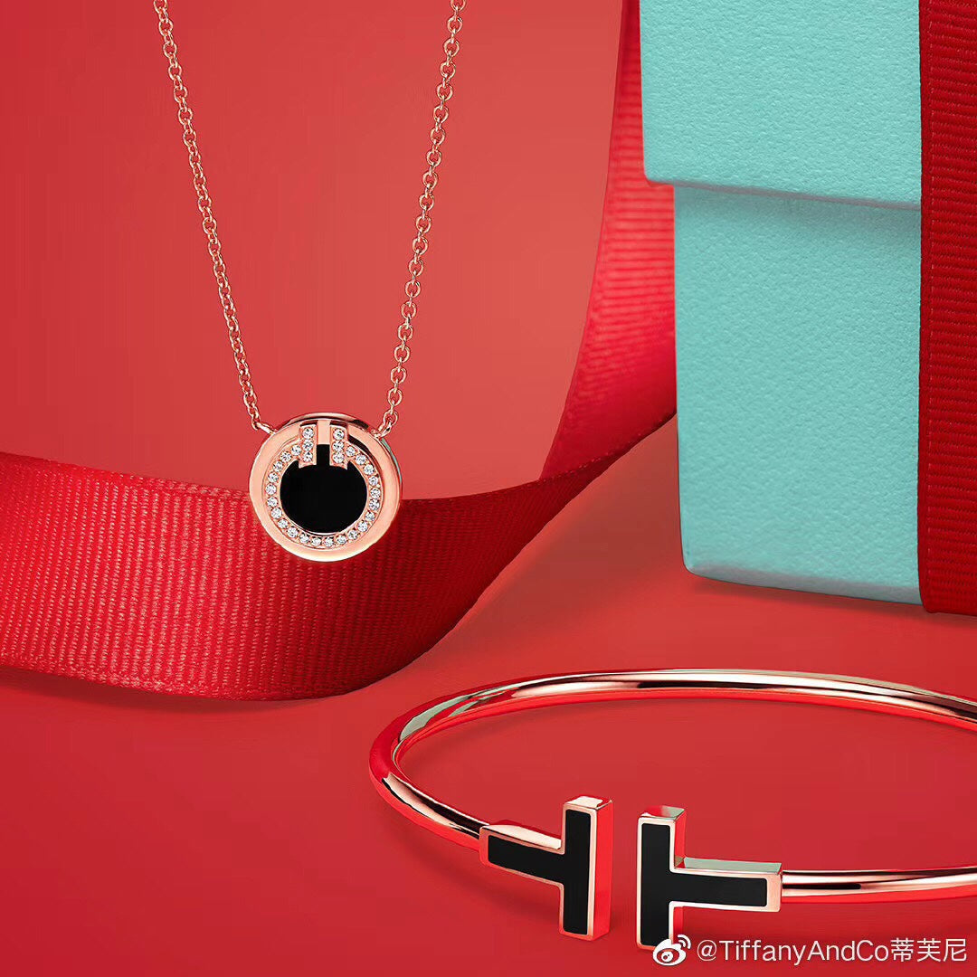 T Black Bracelet