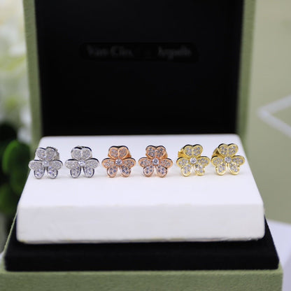 Yellow Gold Frivole Small Model Earrings