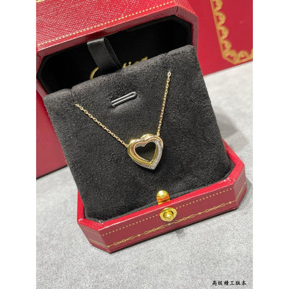 Trinity Heart Diamond Necklace