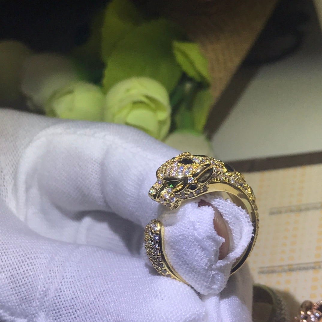 Panthère De Diamond Ring