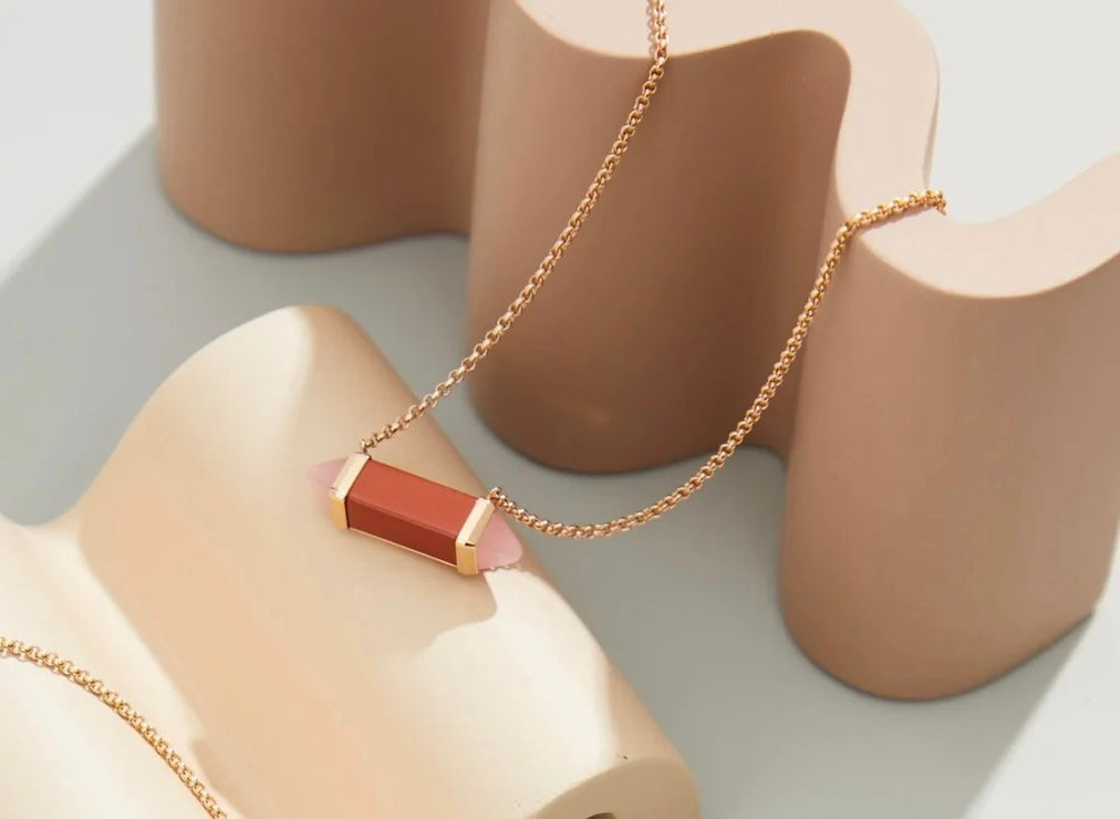 Les Berlingots De Pink Necklace