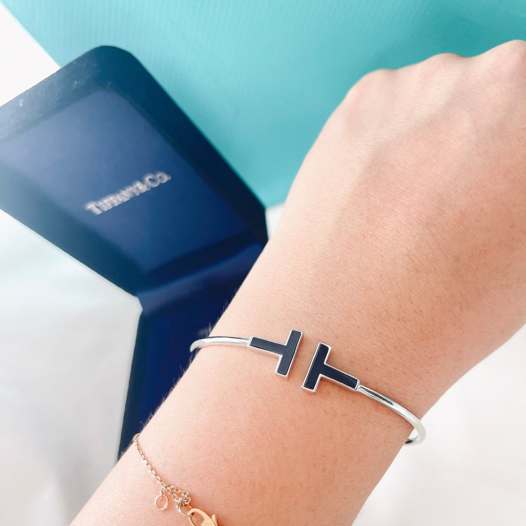 T Black Bracelet