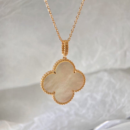 Magic Alhambra One Motif Pearl Necklace