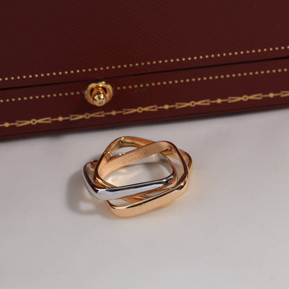 Trinity Cushion Ring