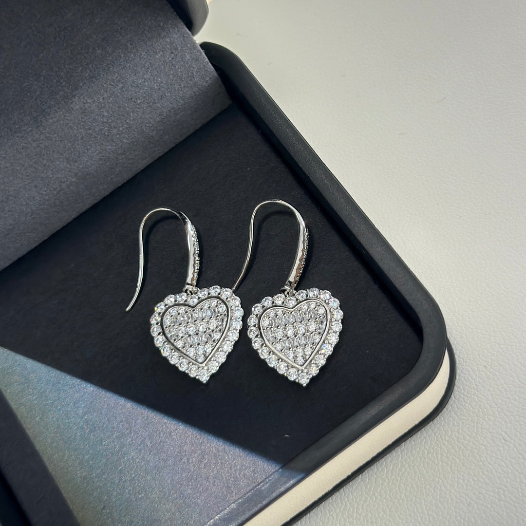 T Heart Diamonds Earrings