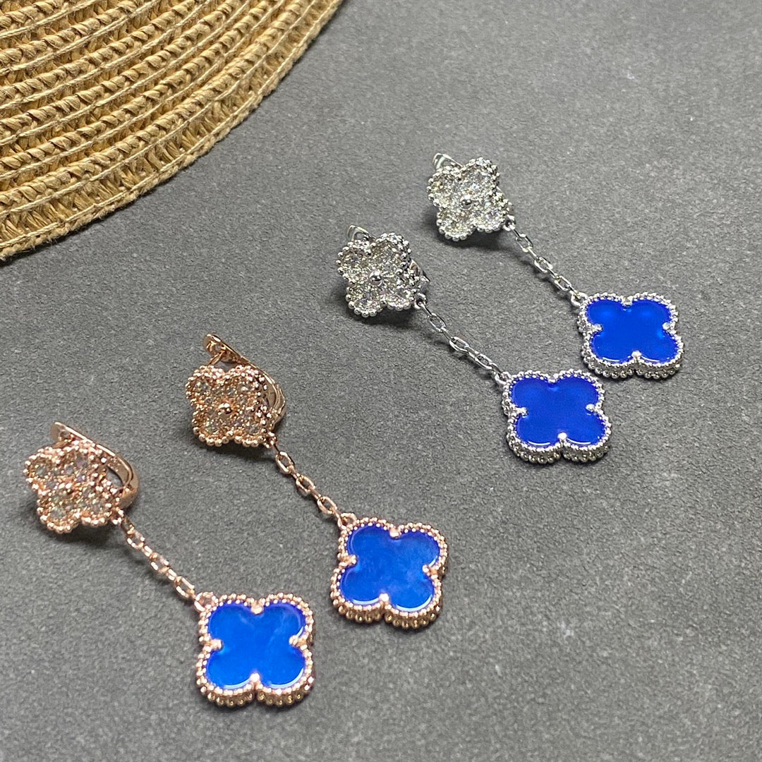 Magic Alhambra Earclips Earrings