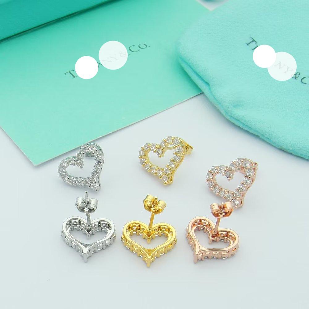 T Heart Diamonds Earrings