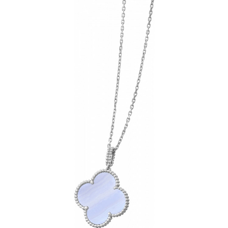 Magic Alhambra Purple Necklace