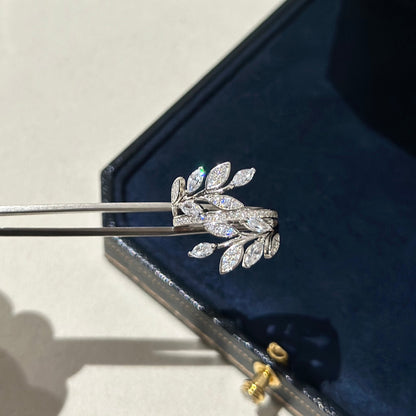 T Victoria Diamond Vine Bypass Ring