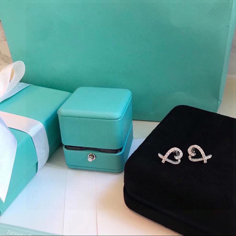 T Diamond Earrings