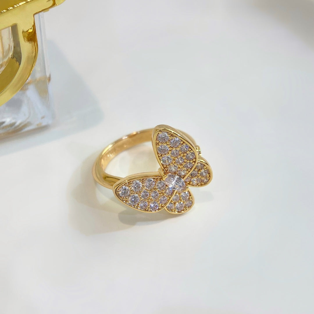 Two Butterfly Ring