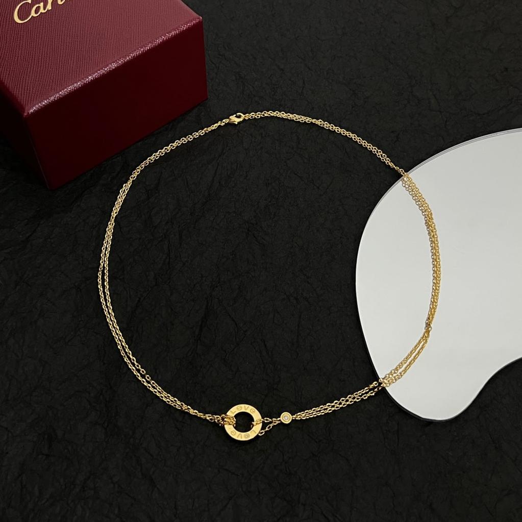 Love 2 Diamond Necklace
