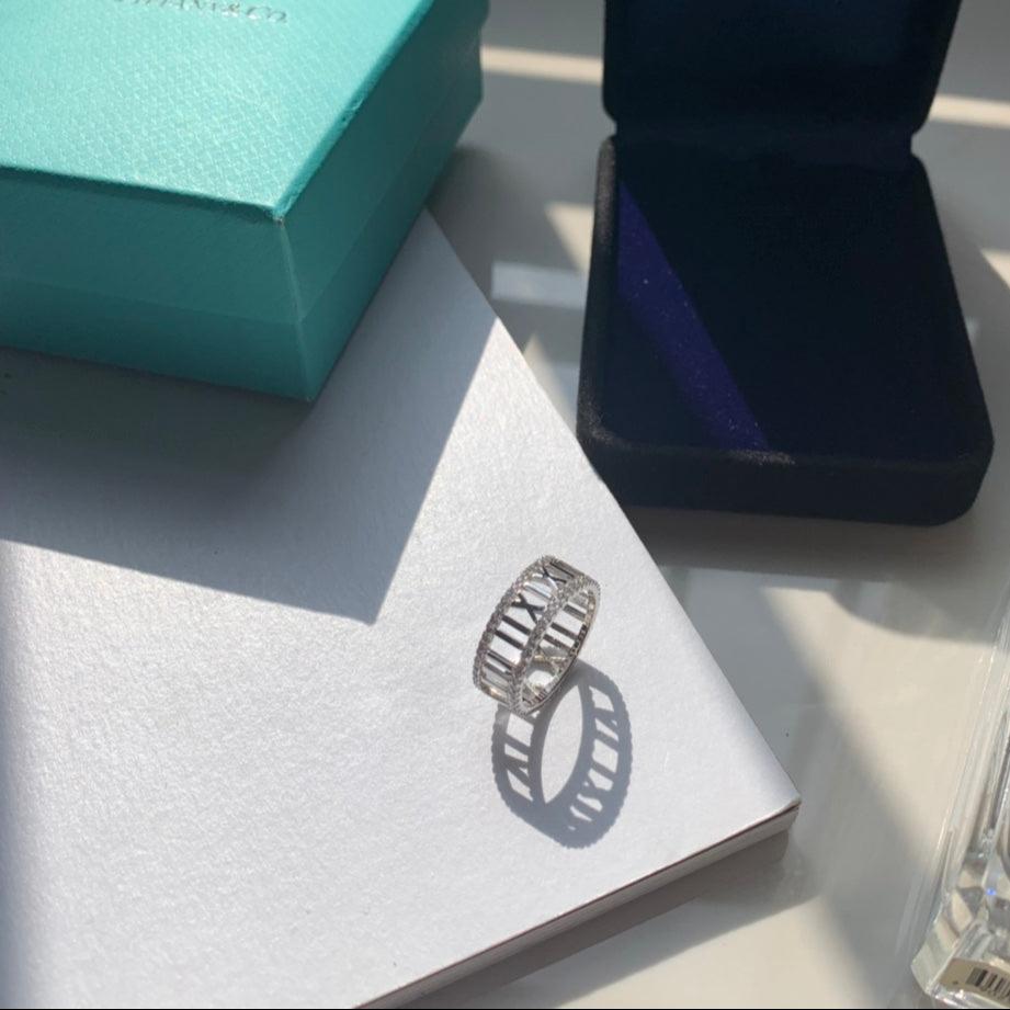 T Atlas Open Diamond Ring