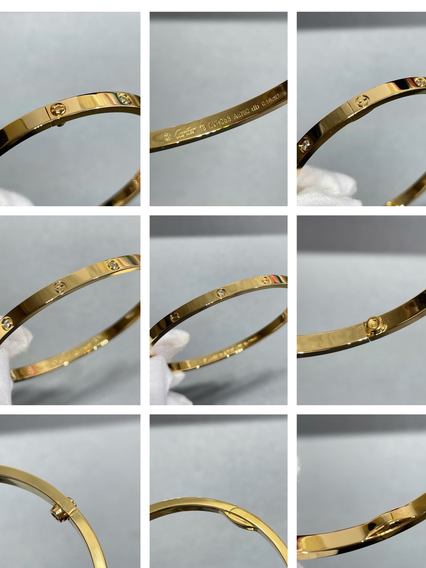 Love Six Diamonds Small Bracelet