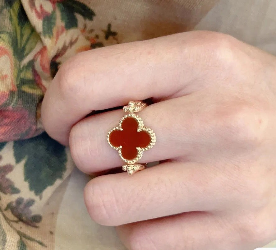 Vintage Alhambra Reversible Ring