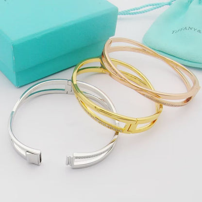 T Atlas x Narrow Hinged Bangle Bracelet