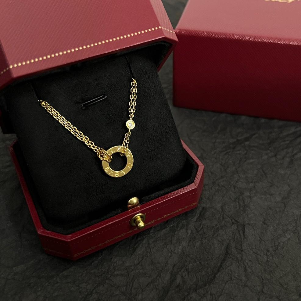 Love 2 Diamond Necklace
