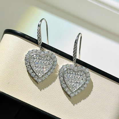 T Heart Diamonds Earrings
