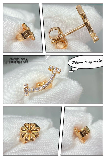 T Smile Diamonds Earrings