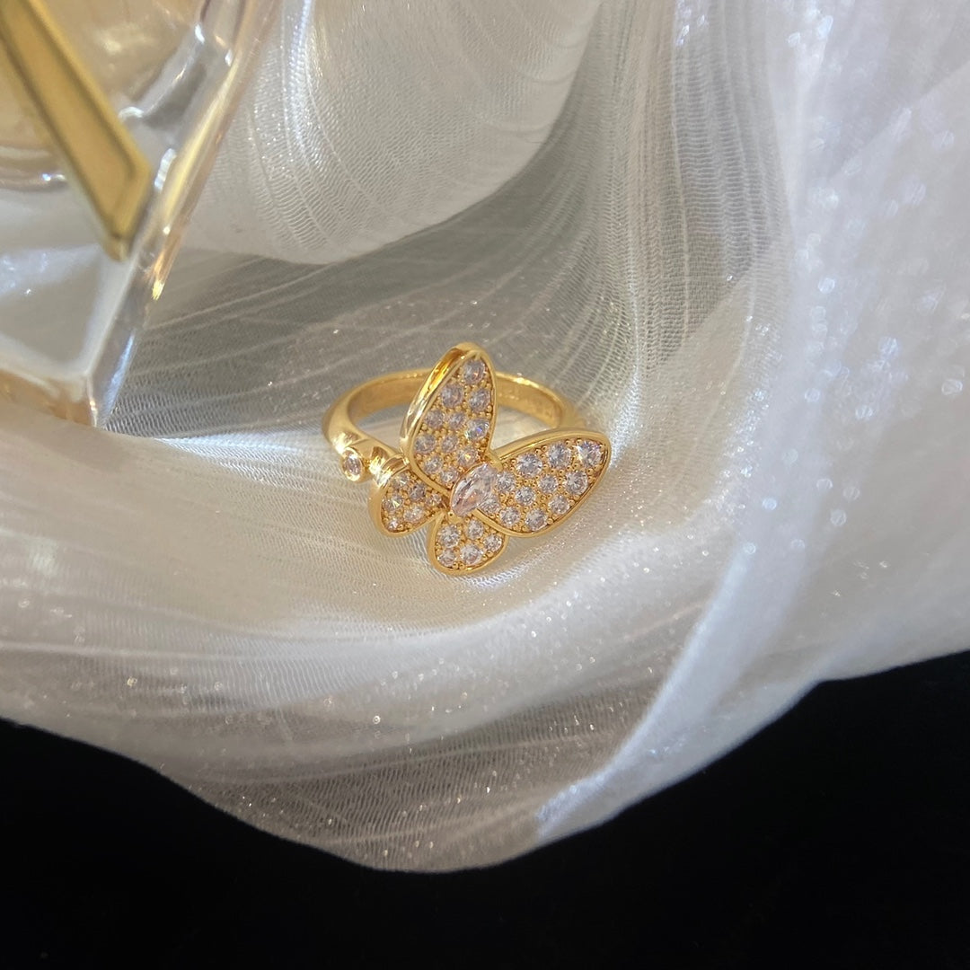Two Butterfly Ring