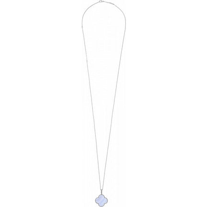 Magic Alhambra Purple Necklace