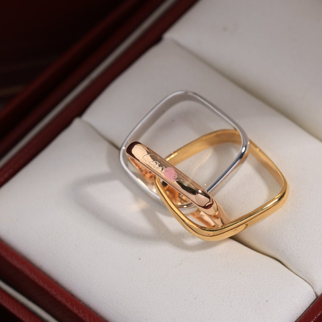 Trinity Cushion Ring