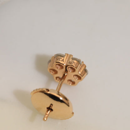 Flower Crystal Earrings