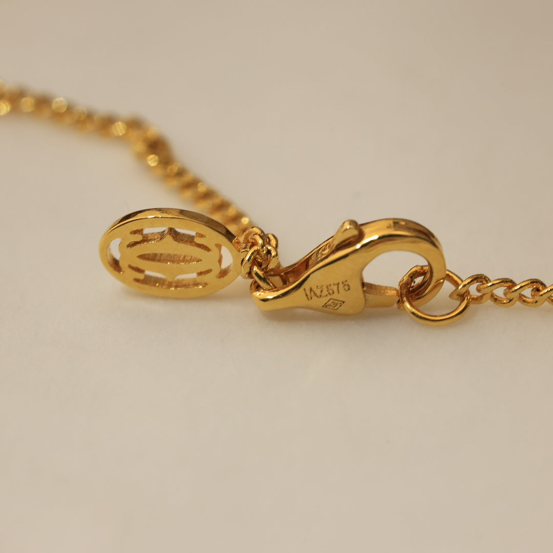 Trinity Cushion Diamond Necklace