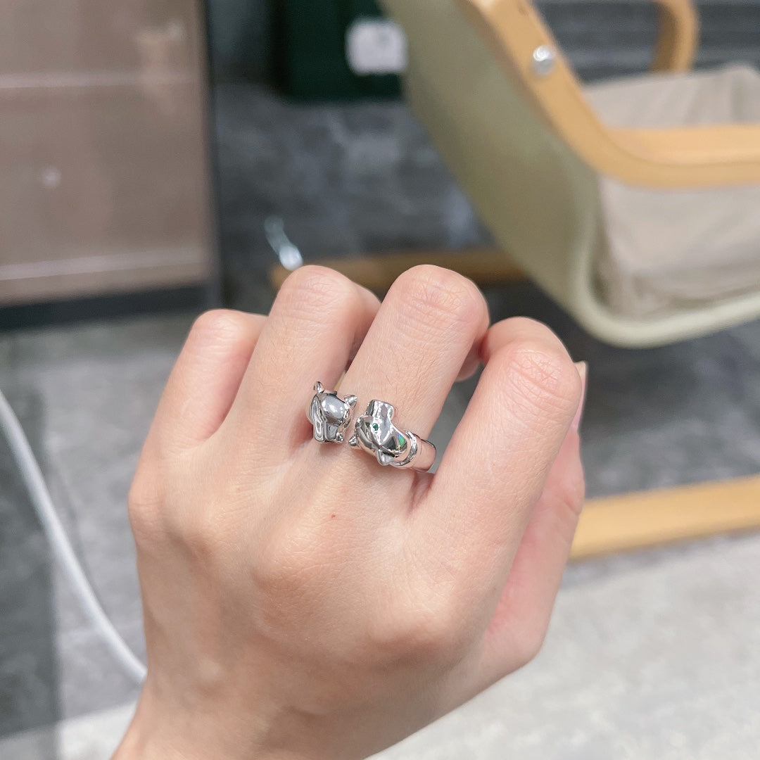 Panthère De Open Ring