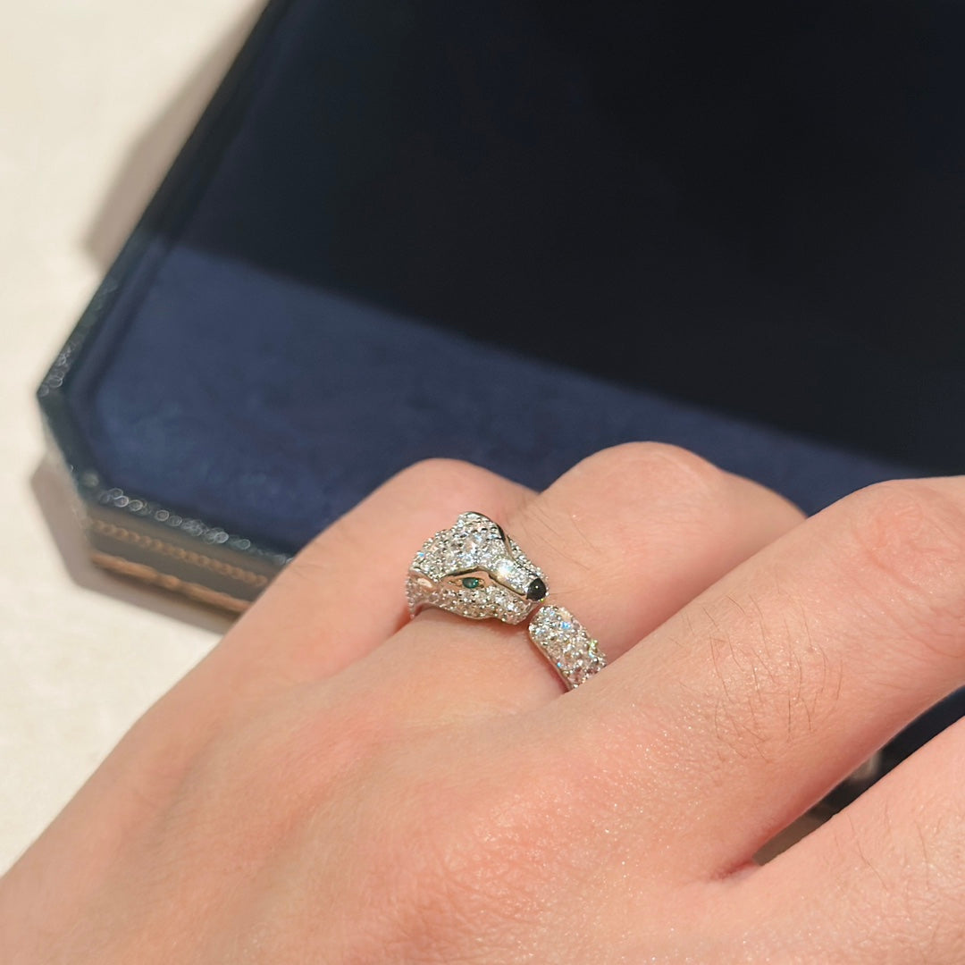 Panthère De Diamond Ring