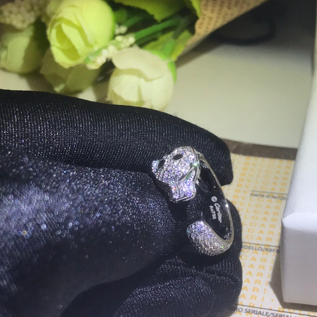 Panthère De Diamond Ring