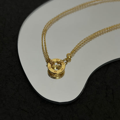 Love 2 Diamond Necklace