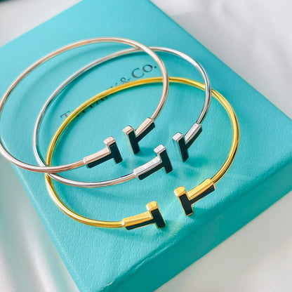 T Black Bracelet